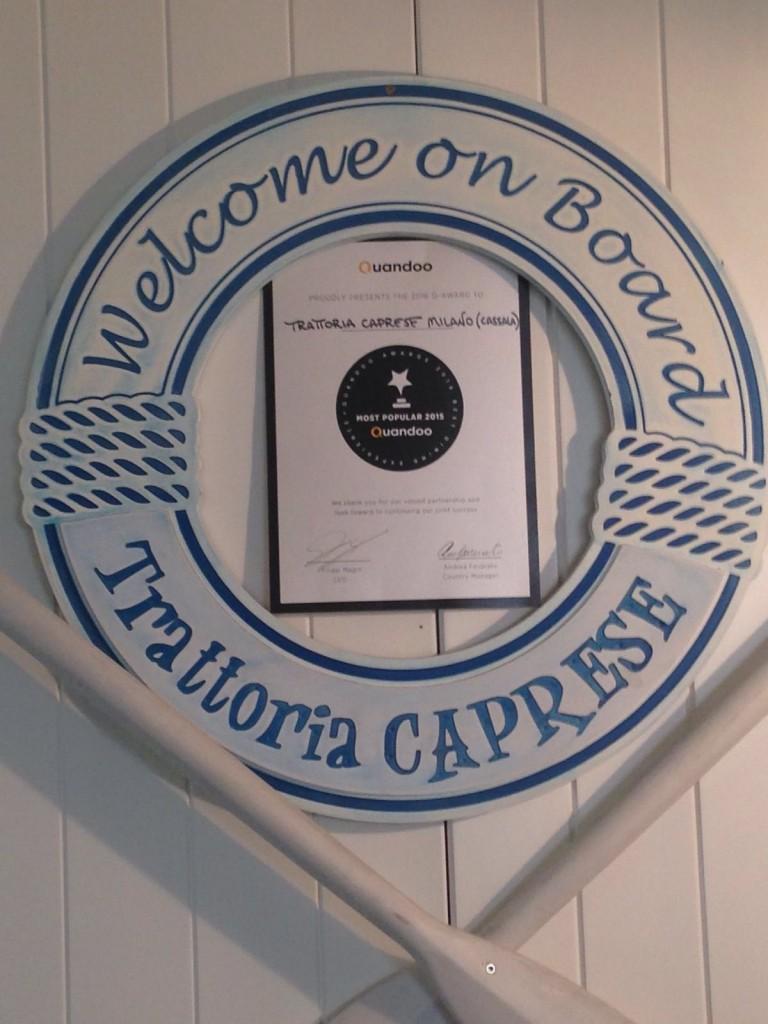 TRATTORIA CAPRESE MILANO
